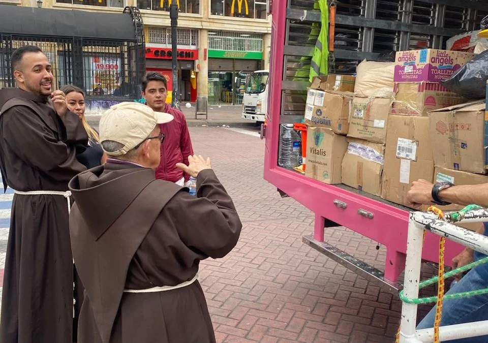 Colombia. L’opera dei frati in favore delle comunità colpite dal terremoto