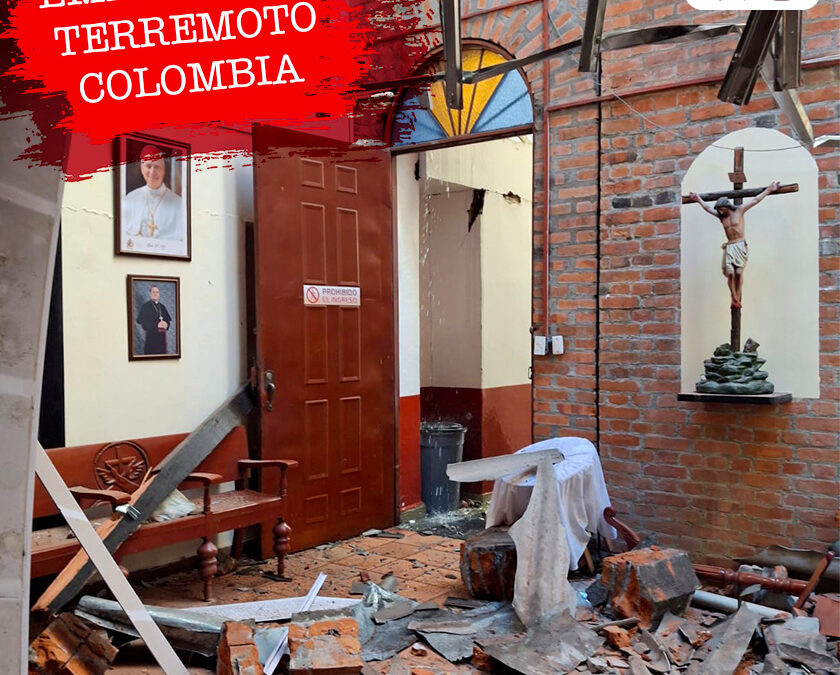 Emergencia terremoto en Colombia